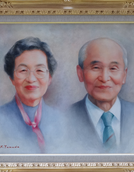 夫婦の肖像画